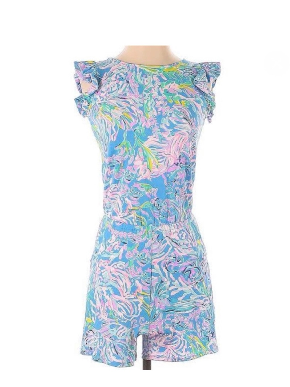 Lilly Pulitzer Women’s size Small Flutter Sleeve Romper